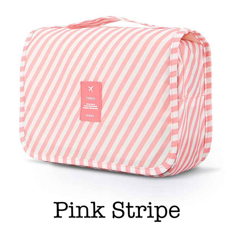 Pink Hangable Cosmetic Bag