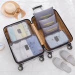 6 Piece Travel Organizer (Navy)