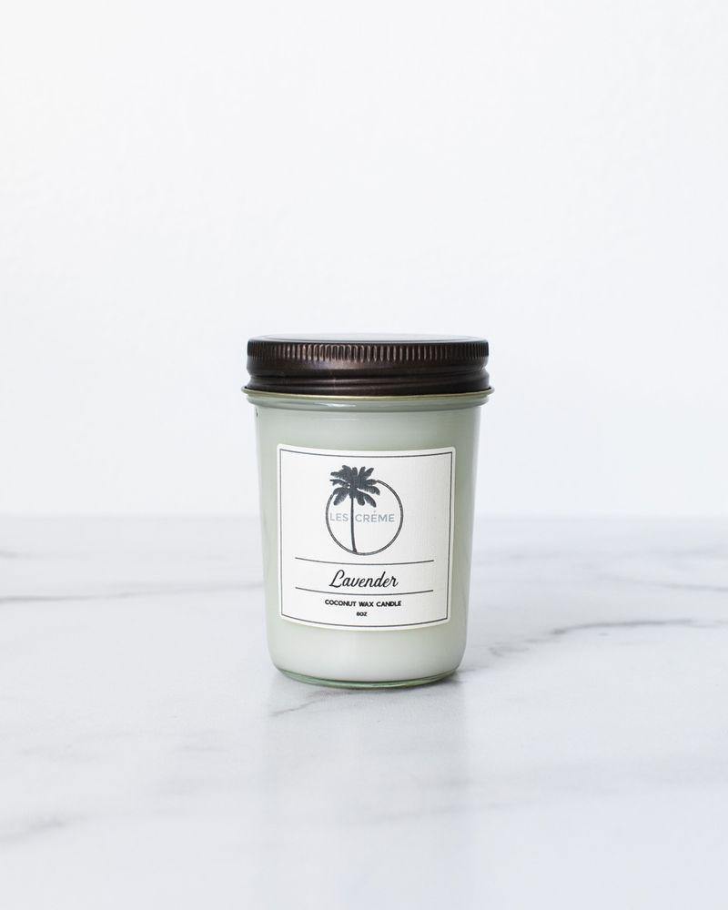 Lavender Scent Coconut Wax Candle - CLASSY NERDY CHIC