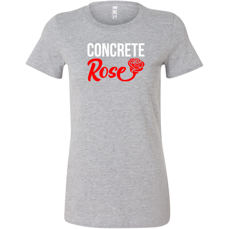 Concrete Rose Tee - CLASSY NERDY CHIC