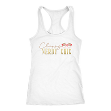 Classy Nerdy Chic Tank - CLASSY NERDY CHIC