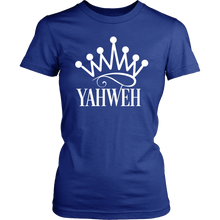 YAHWEH w/Crown T-Shirt - CLASSY NERDY CHIC