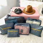 6 Piece Travel Organizer (Watermelon)