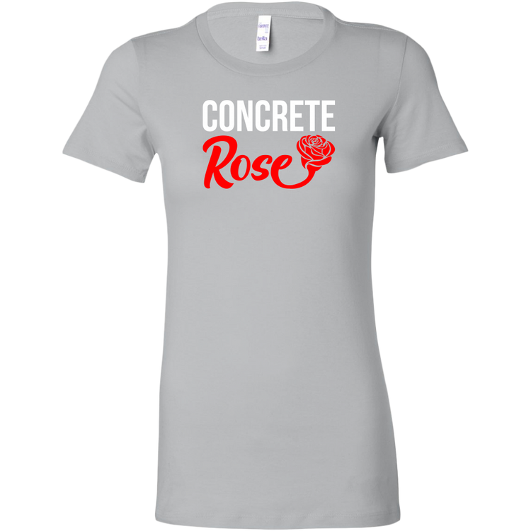 Concrete Rose Tee - CLASSY NERDY CHIC