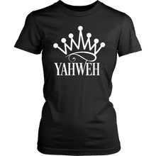YAHWEH w/Crown T-Shirt - CLASSY NERDY CHIC