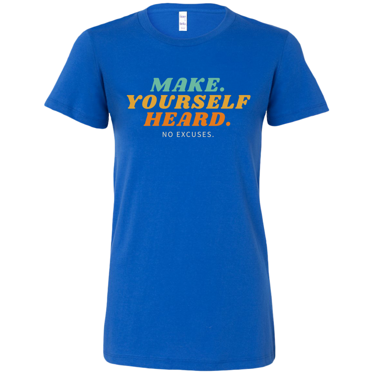 Make Yourself Heard T-Shirt - CLASSY NERDY CHIC