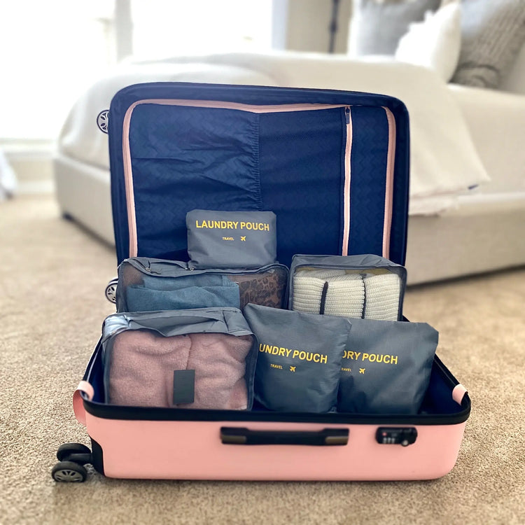 6 Piece Travel Organizer