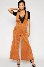 VEGAN SUEDE JUMPSUIT - CLASSY NERDY CHIC