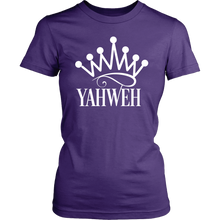 YAHWEH w/Crown T-Shirt - CLASSY NERDY CHIC