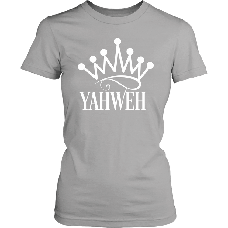 YAHWEH w/Crown T-Shirt - CLASSY NERDY CHIC