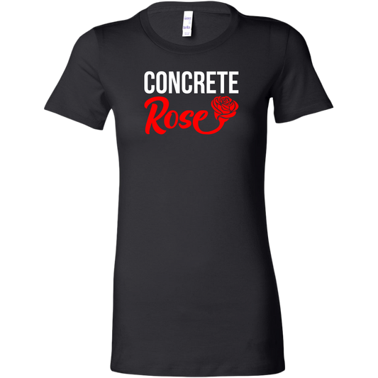 Concrete Rose Tee - CLASSY NERDY CHIC