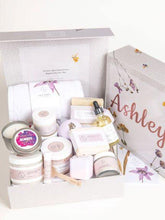 A Special Day Gift Box, Happy Birthday Gift Baskets, Lavender Natural Bath & Body - CLASSY NERDY CHIC