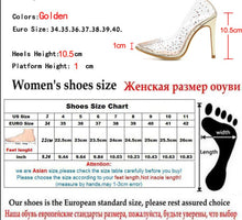 Transparent Rhinestone High Heels