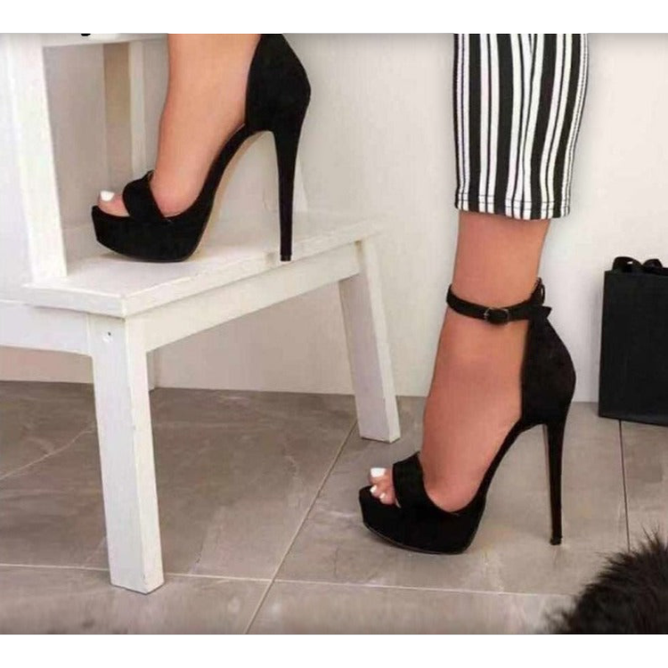 Black Gladiator Pumps