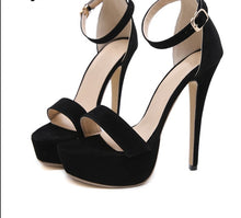 Black Gladiator Pumps