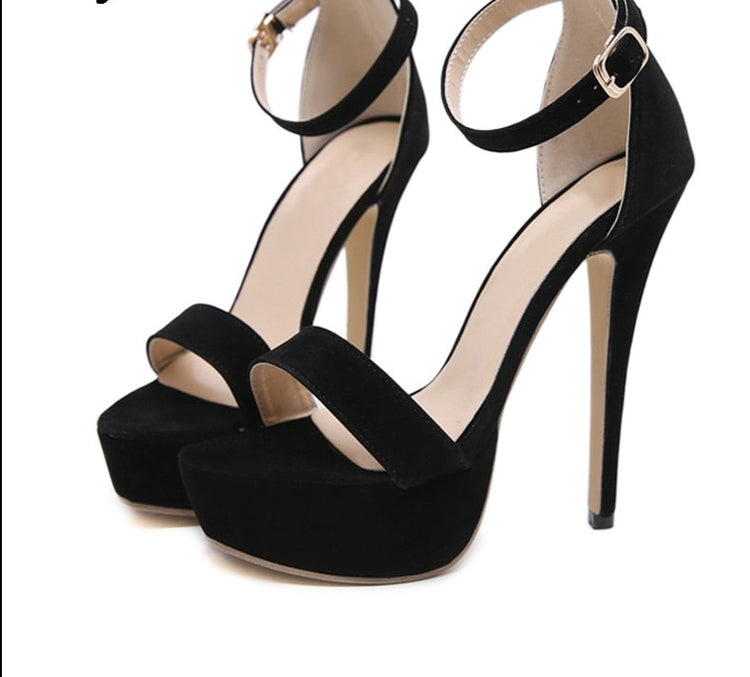 Black Gladiator Pumps