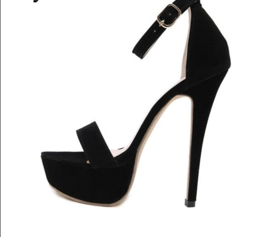 Black Gladiator Pumps
