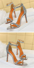 House Of Bling Ankle Strap Heels
