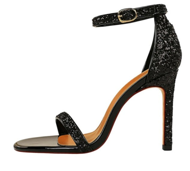 House Of Bling Ankle Strap Heels